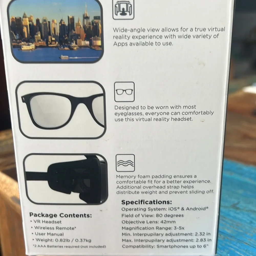 Virtual reality headset